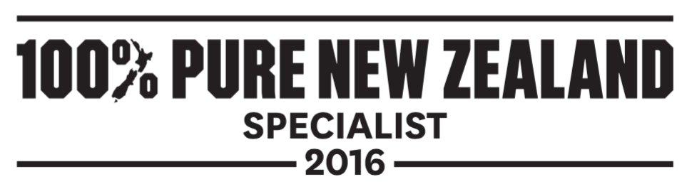 100% Pure New Zealand Specialist 2016