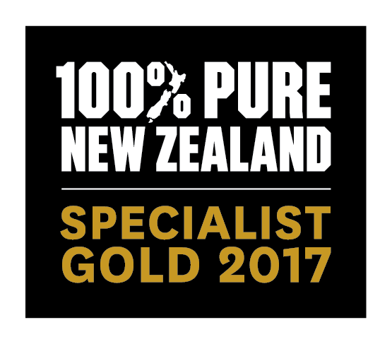 100% Pure New Zealand Specialist Gold 2017