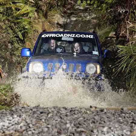 4WD Bush Safari - You Drive - Rotorua - The ultimate 4WD adventure. Rugged and remote, the trail ahead disappears into thick native New Zealand forest.