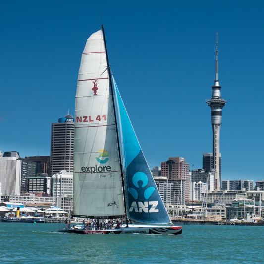 America's Cup Sailing Experience, Auckland - Feel the thrill of sailing an authentic America’s Cup yacht.