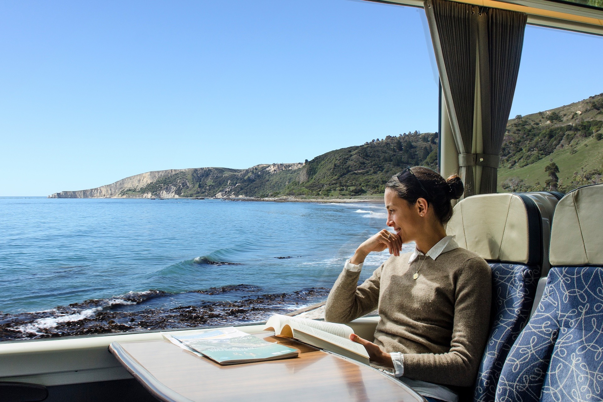 New Zealand Rail Journeys with The Long White Cloud